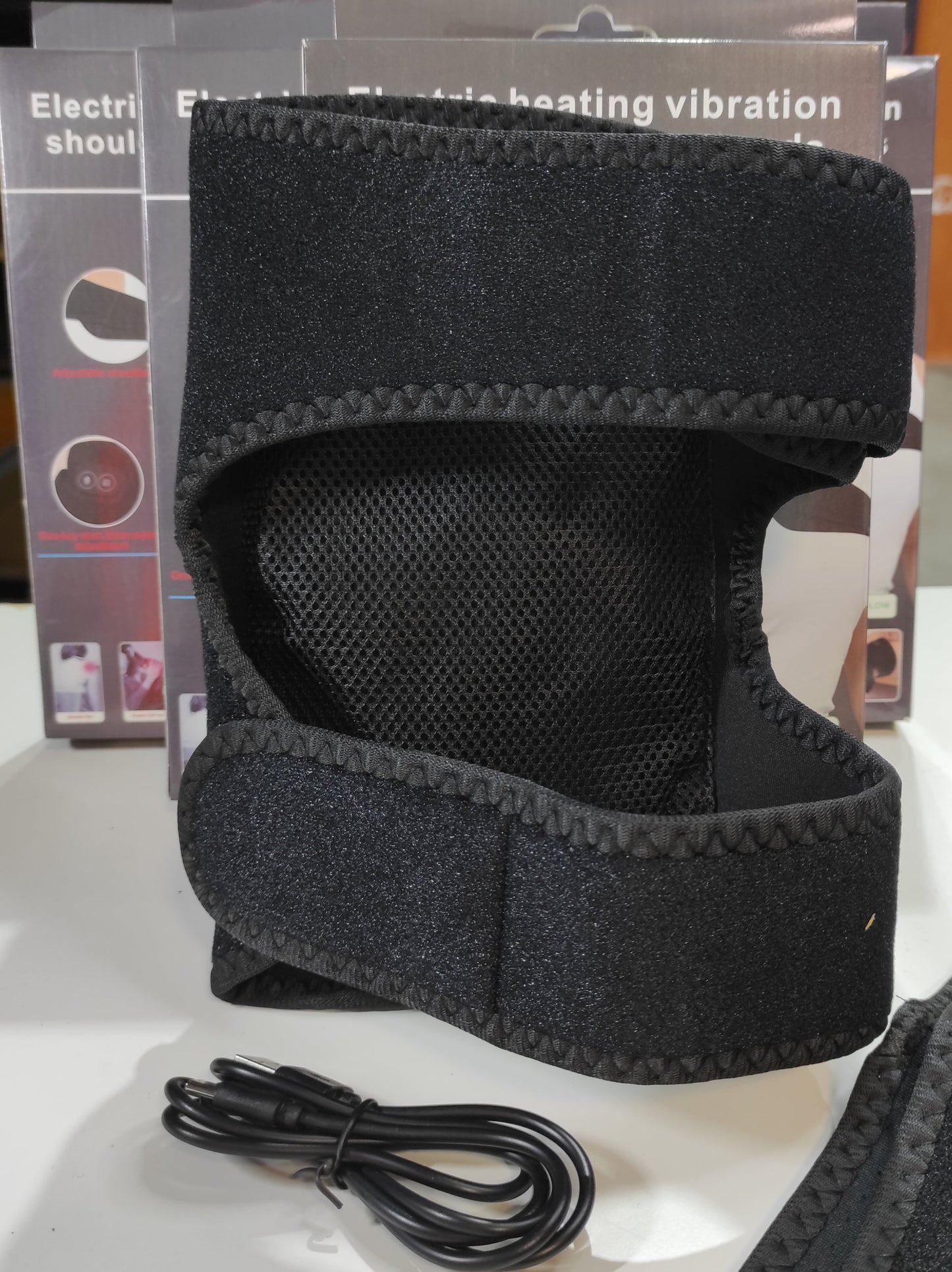 Masajeador de hombros ajustables con calefacción y vibración - additional image 8